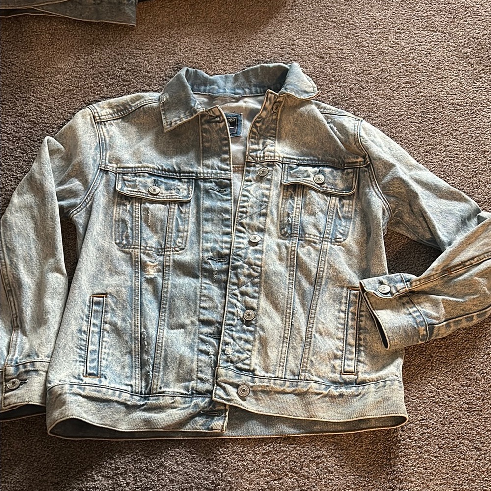 Abercrombie & Fitch Blue Denim Jacket